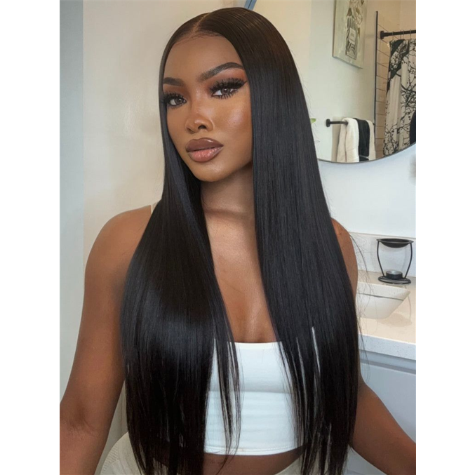 180% Density HD Lace Straight Wig - Premium Cambodian Raw Hair | That Girl Hair