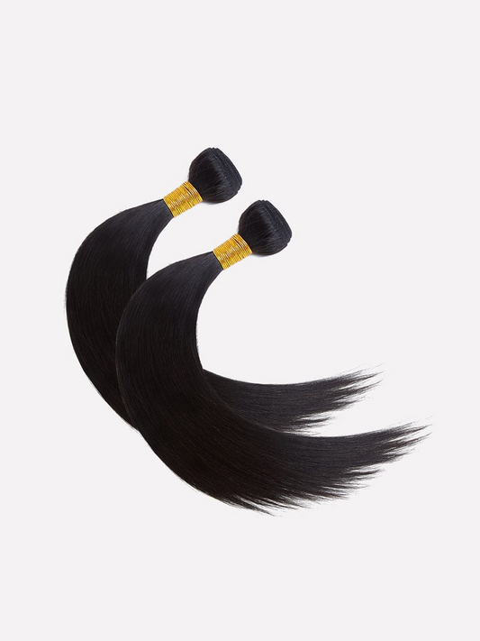 Brazilian Virgin Hair Straight Bundles - 100% Human Hair Weave