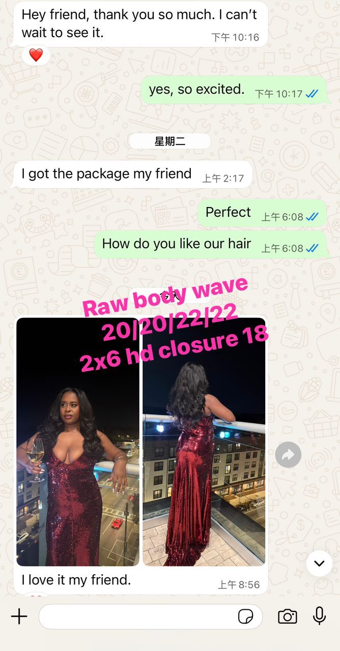 👑Cambodian Raw Hair Bundles - Body Wave 100% Raw Human Hair