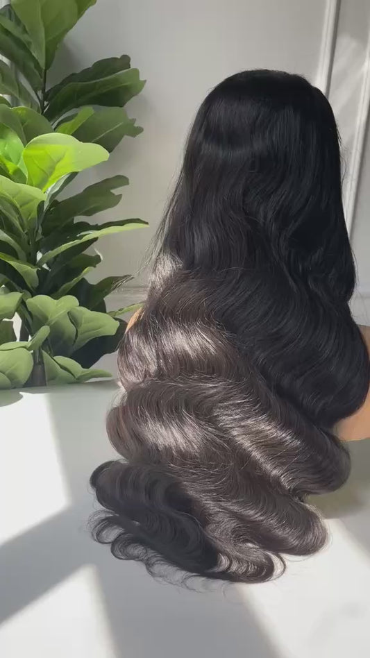 300% Density HD Lace Closure & Frontal Body Wave Wig - Premium Cambodian Raw Hair